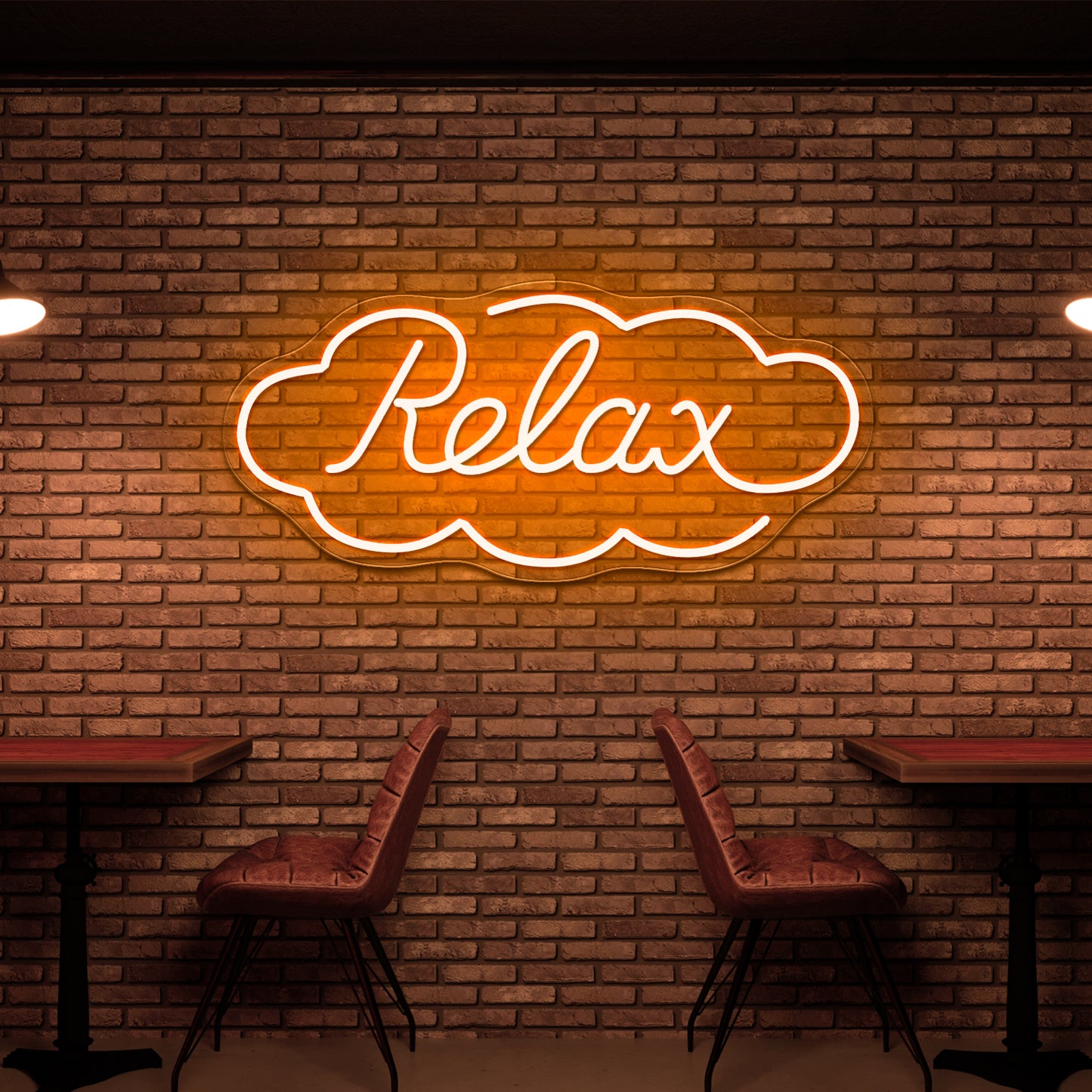 Relax Artistic Neon Signs Wall Art Led Signs