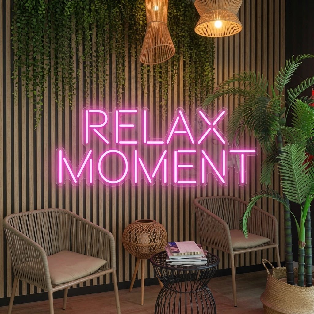 Relax Moment LED Neon Sign - Shineneon