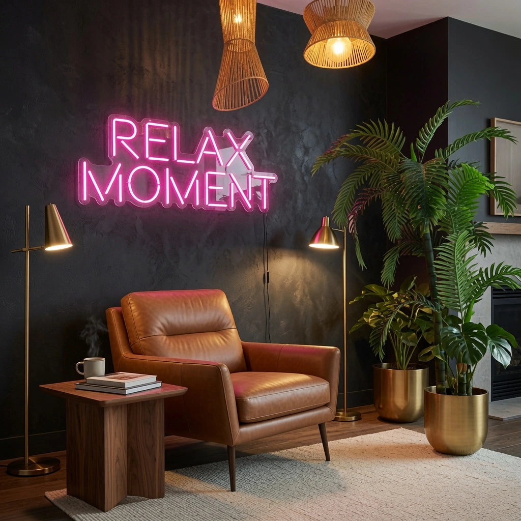 Relax Moment Wall Decor LED Neon Sign - 02 High-Converting Product Image