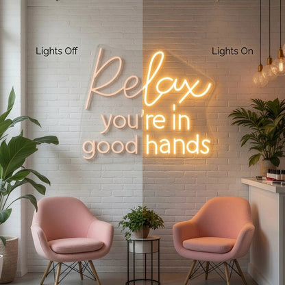 Relax You're LED Neon Sign - Shineneon
