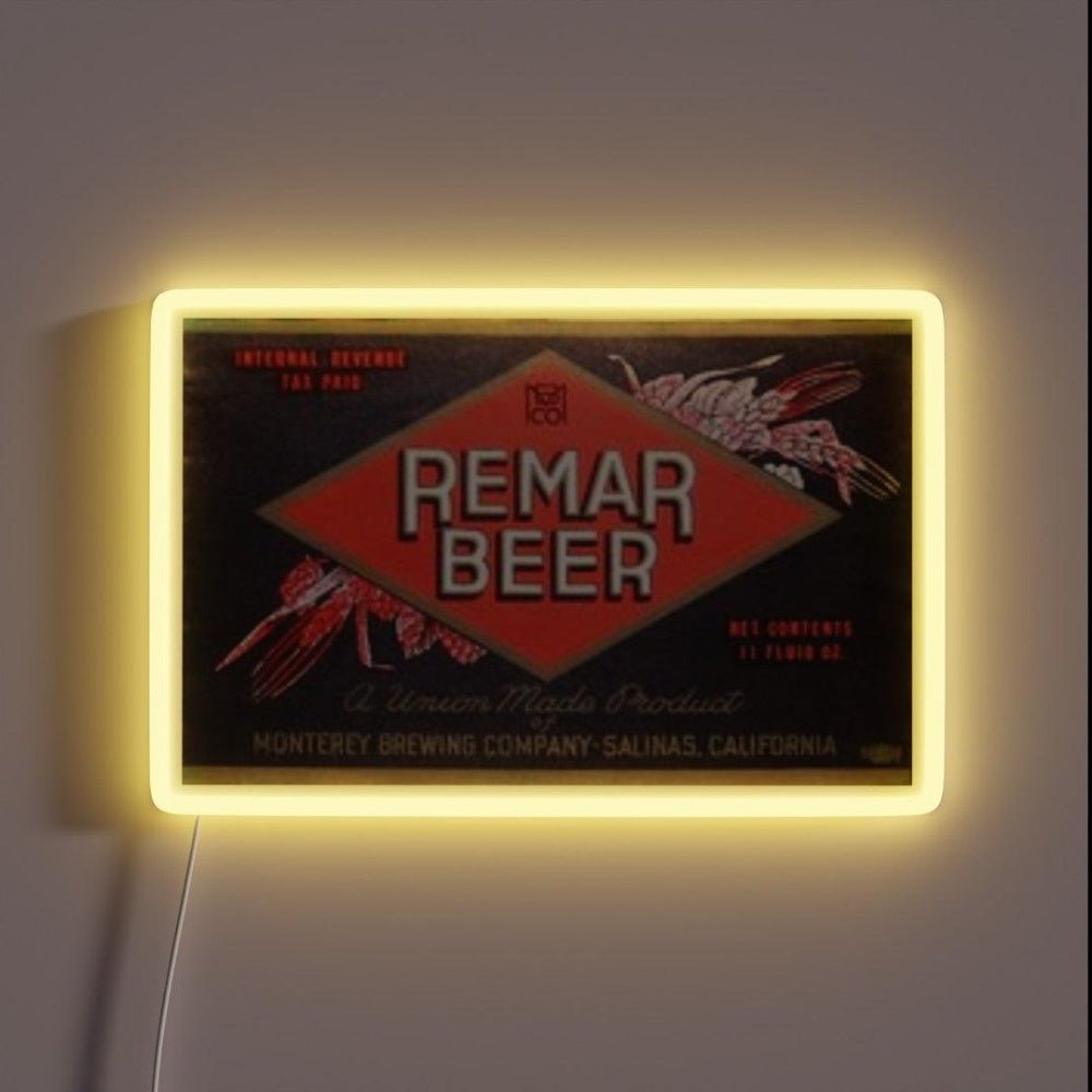 Remar Beer Rgb Led Neon Sign - Shineneon
