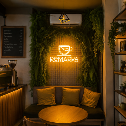 Remarka LED Neon Sign - 03 Real Lifestyle Scene