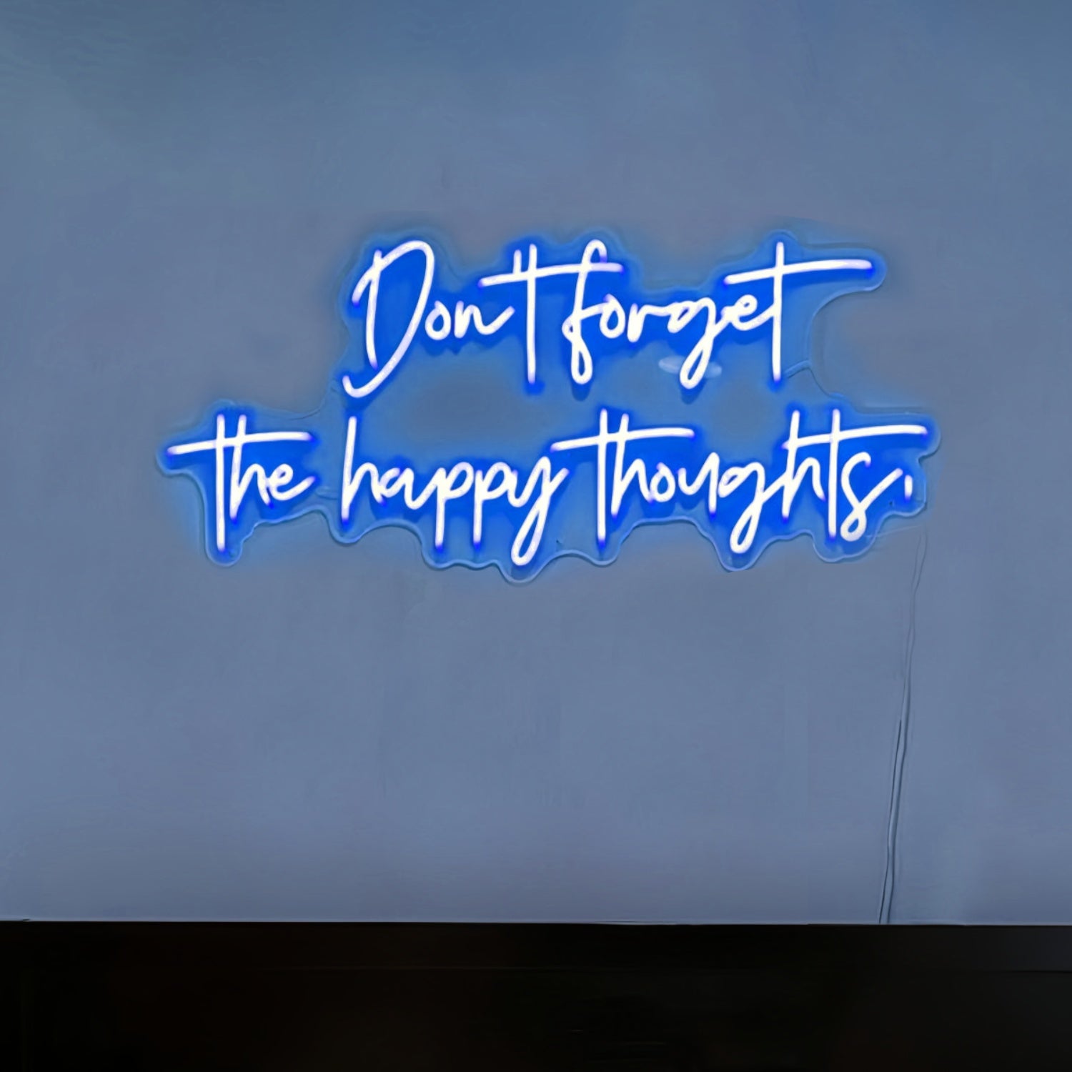 Remember The Happy Thoughts Led Neon Sign | Shineneon