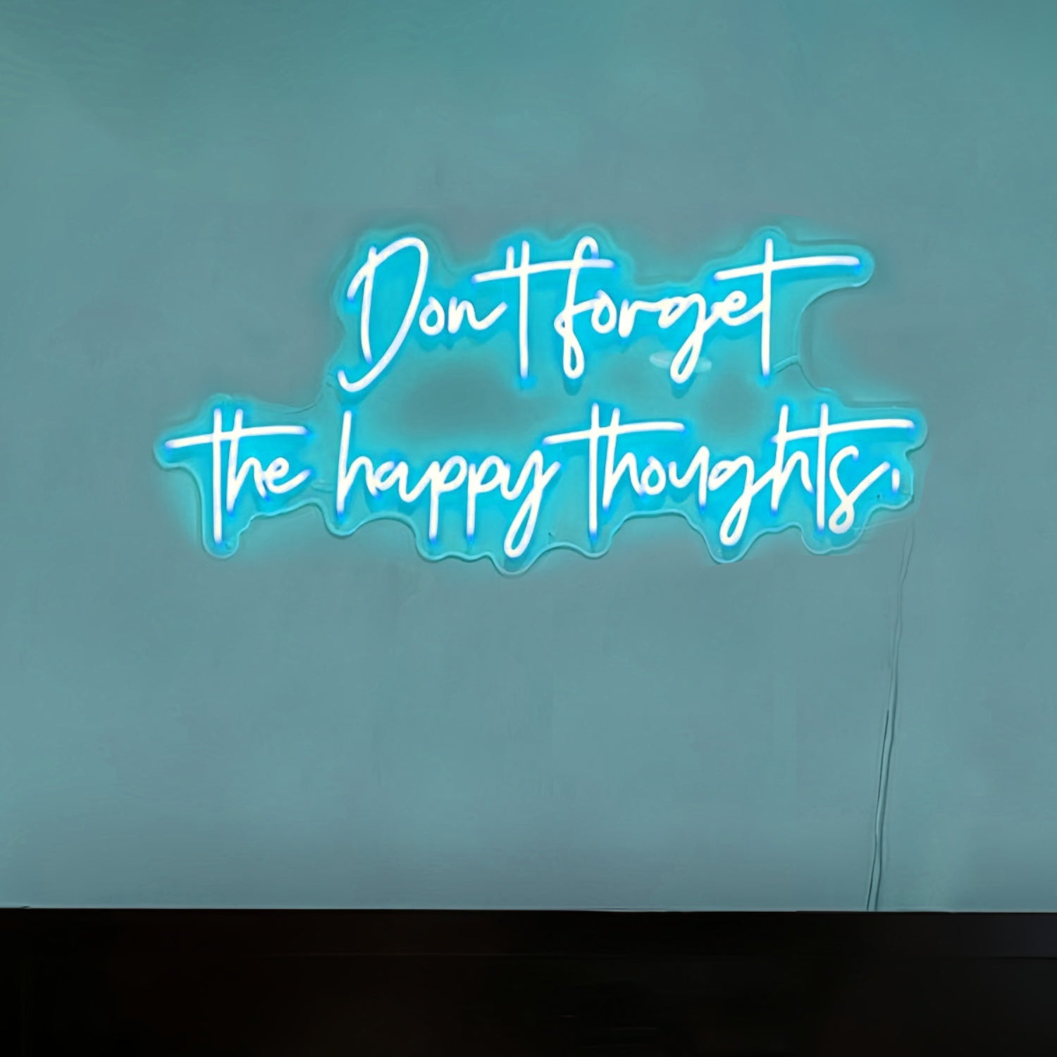 Remember The Happy Thoughts Led Neon Sign | Shineneon