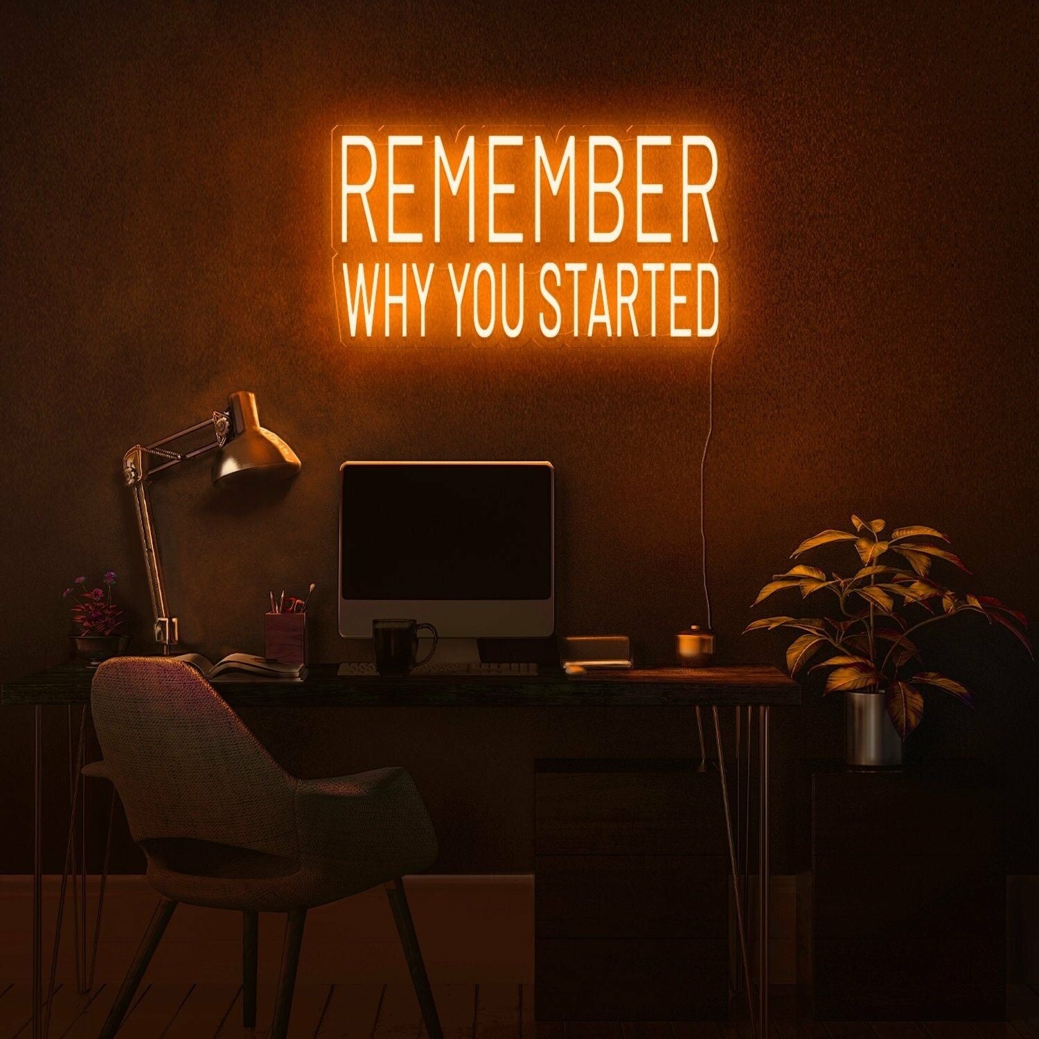 Remember Why You Started Led Neon Sign | Shineneon