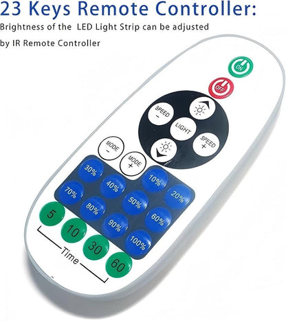 Remote Controller for Single Color LED Strip Lights and Neon Sign - Shineneon