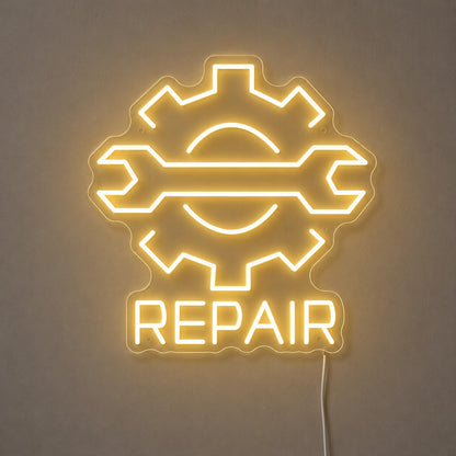 Repair Gear Neon Sign LED Neon Sign main product image