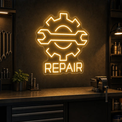Repair LED Neon Sign Garage Man Cave Neon Sign high-converting product image
