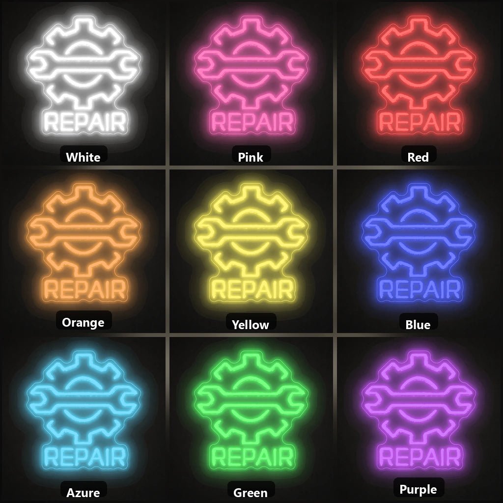 Repair LED Neon Sign Garage Man Cave Neon Sign - Shineneon