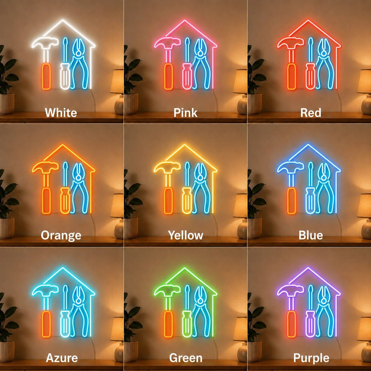 Repair Workshop Tools LED Neon Sign - Shineneon