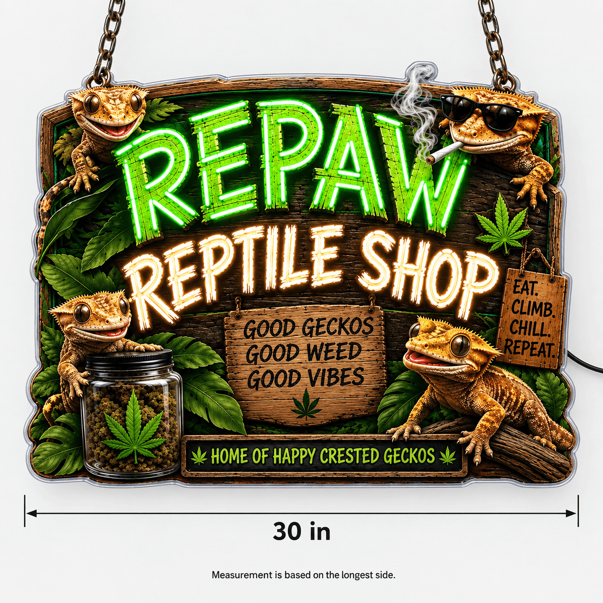 Repav Reptile Custom LED Neon Sign - Shineneon