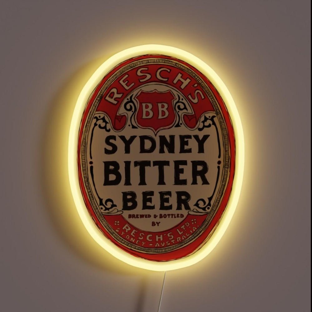 Reschs Bitter Beer Pop Rgb Led Neon Sign - Shineneon