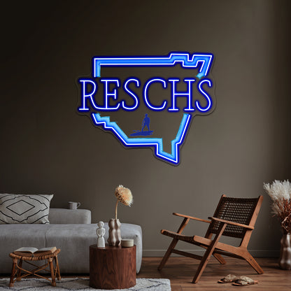 Reschs Nsw Surfer Artwork Led Neon Signs