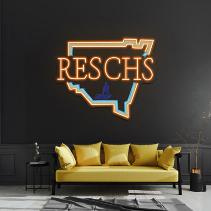 Reschs Nsw Surfer Artwork Led Neon Signs