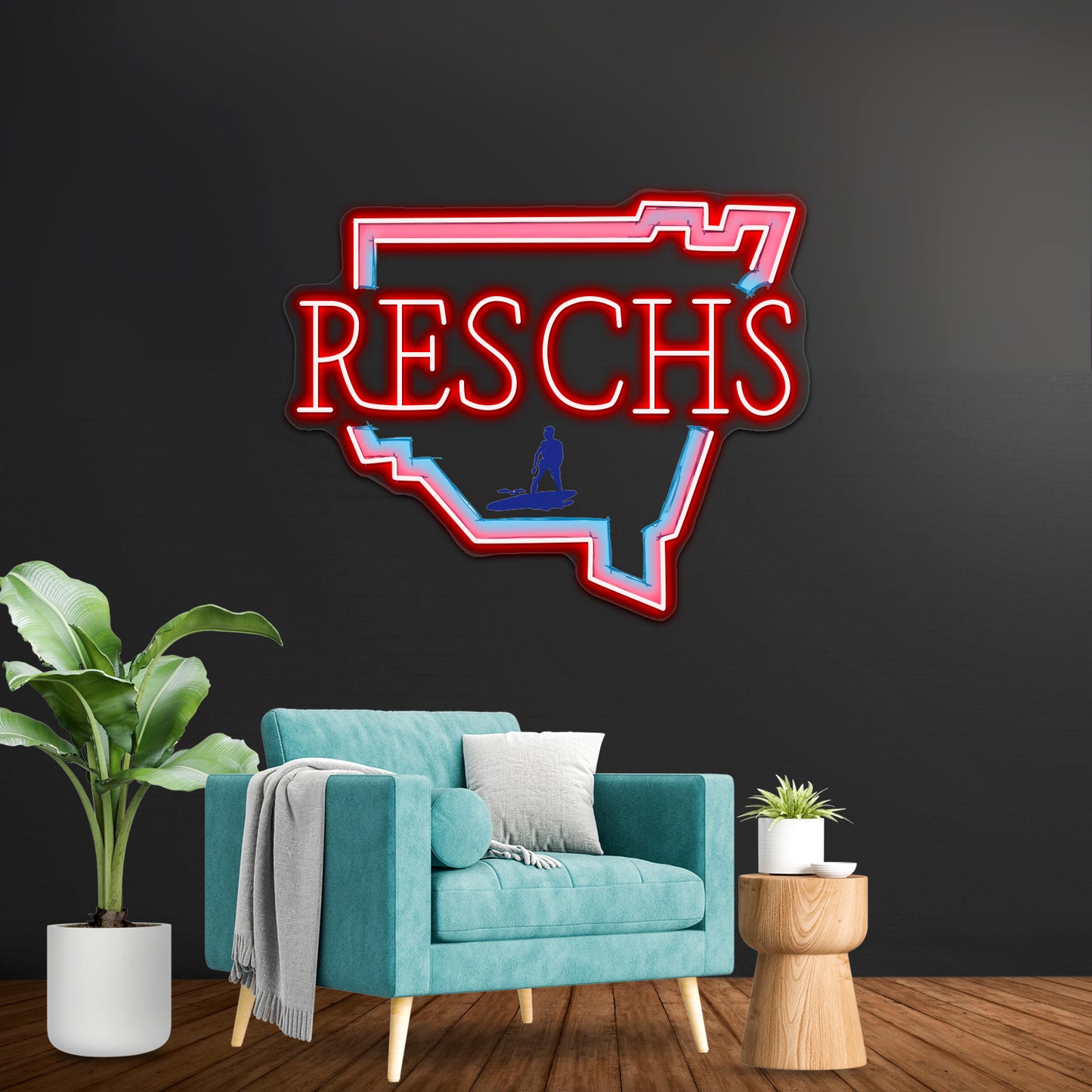 Reschs Nsw Surfer Artwork Led Neon Signs