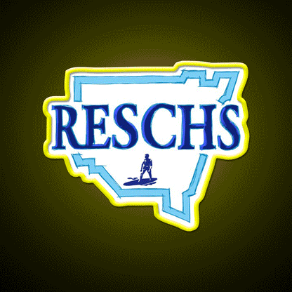 Reschs Nsw Surfer Beer Bar Decor Led Neon Sign Rgb Color