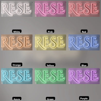 Rese Artisan Studios LED Neon Sign - 05 Color Grid