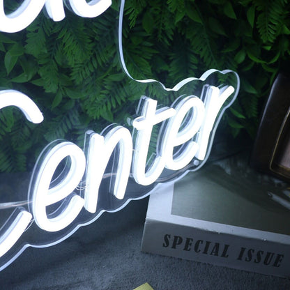 Residual Health Center White Led Neon Sign - Shineneon