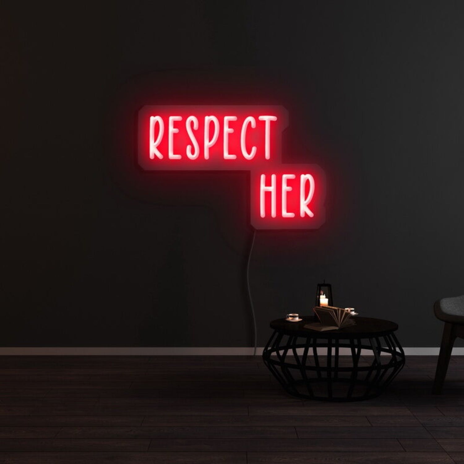 Respect Her Led Neon Sign | Shineneon