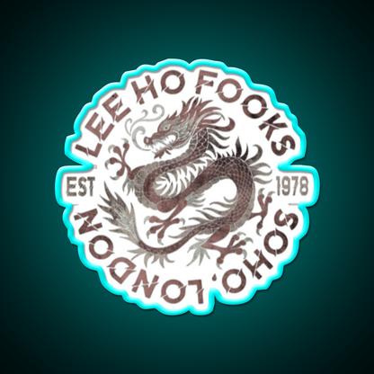 Restaurant 1978S Asian Cultural Led Neon Sign Rgb Color - Size and dimension reference