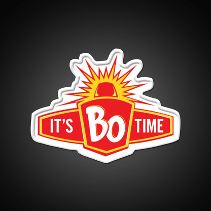 Restaurant Its Bo Time Classic Fast Food Led Neon Sign For Burger Place Rgb Color - Shineneon