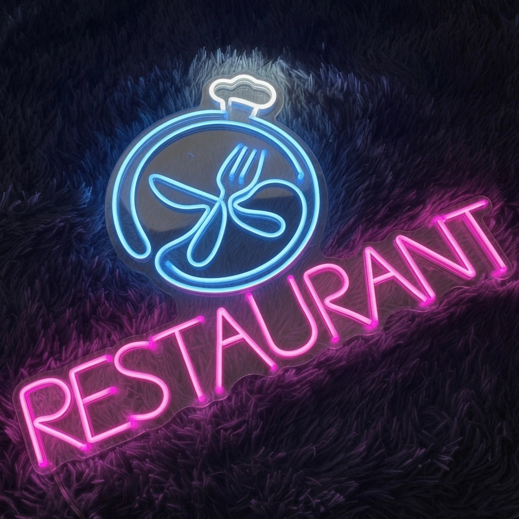 Restaurant LED Neon Sign - 01 Original Product Image