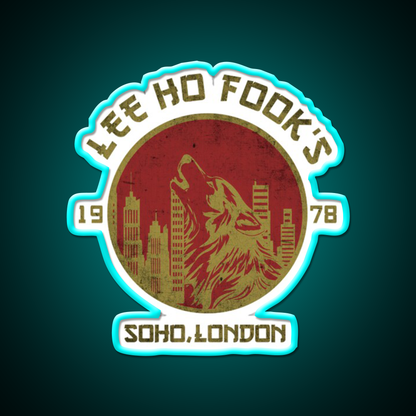 Restaurant Of London Asian Cultural Led Neon Sign Rgb Color - Size and dimension reference