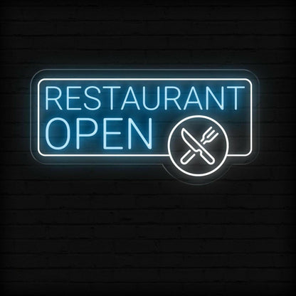 Restaurant Open Neon Sign Led Light Up Sign | Shineneon