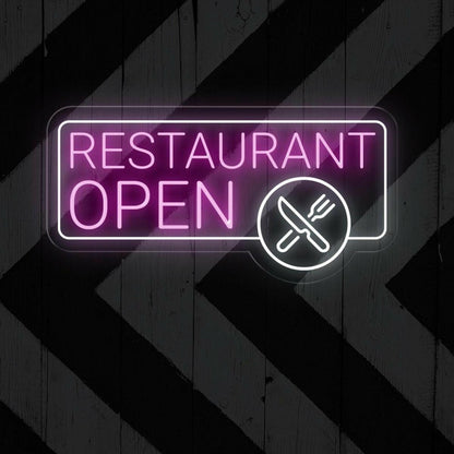 Restaurant Open Neon Sign Led Light Up Sign | Shineneon
