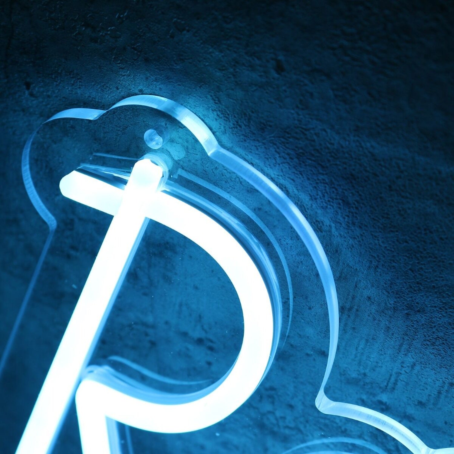 Restrooms Blue Custom Led Neon Sign | Shineneon