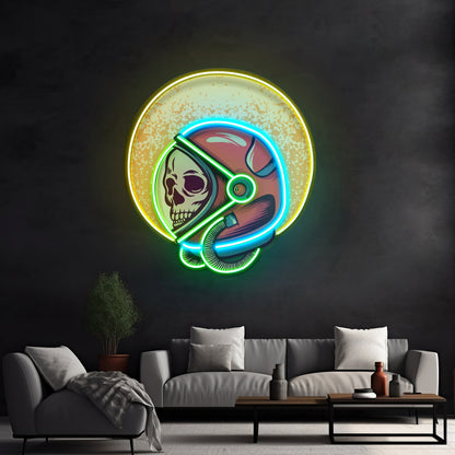Retro Astronaut Led Neon Sign Light Custom Led Signs