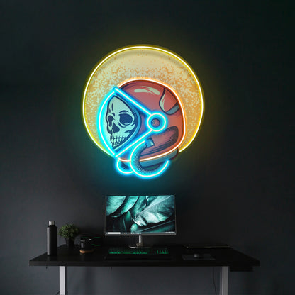 Retro Astronaut Led Neon Sign Light Custom Led Signs