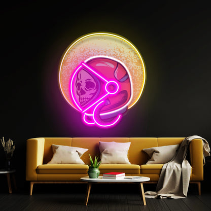 Retro Astronaut Led Neon Sign Light Custom Led Signs
