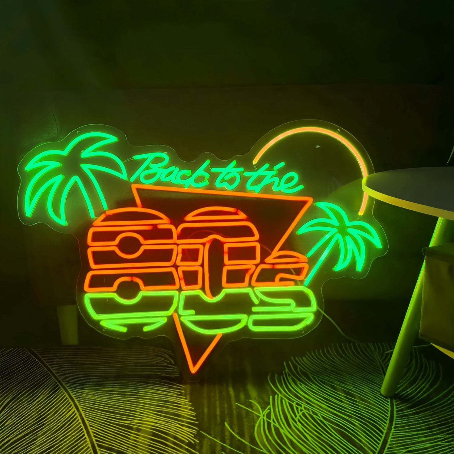 Retro Back To The 80s Neon Sign | Shineneon