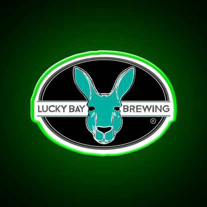 Retro Bunny Lucky Bay Beer Bar Decor Led Neon Sign Rgb Color - LED neon sign view 8
