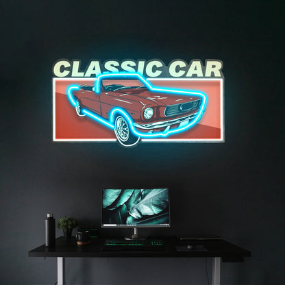 Retro Car Led Neon Sign Light Custom Led Signs - Shineneon