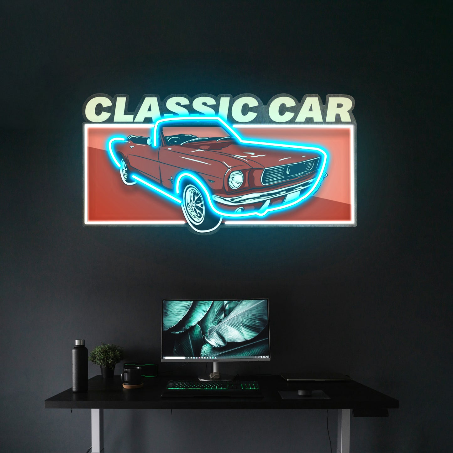 Retro Car Led Neon Sign Light Custom Led Signs