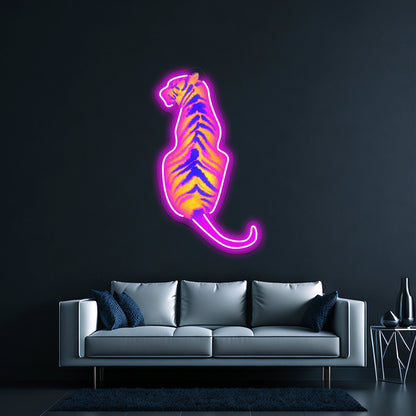 Retro Color Animals Artwork Led Neon Signs | Shineneon