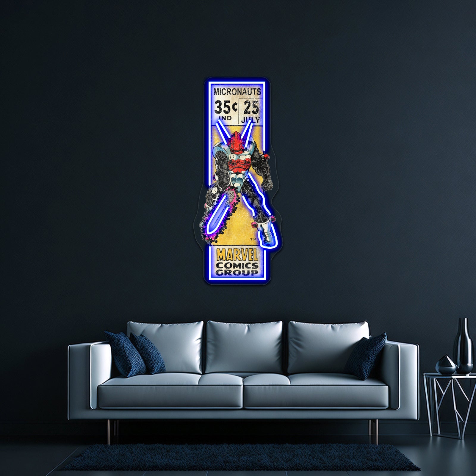 Retro Corner Box Acroyear Artwork Led Neon Signs | Shineneon