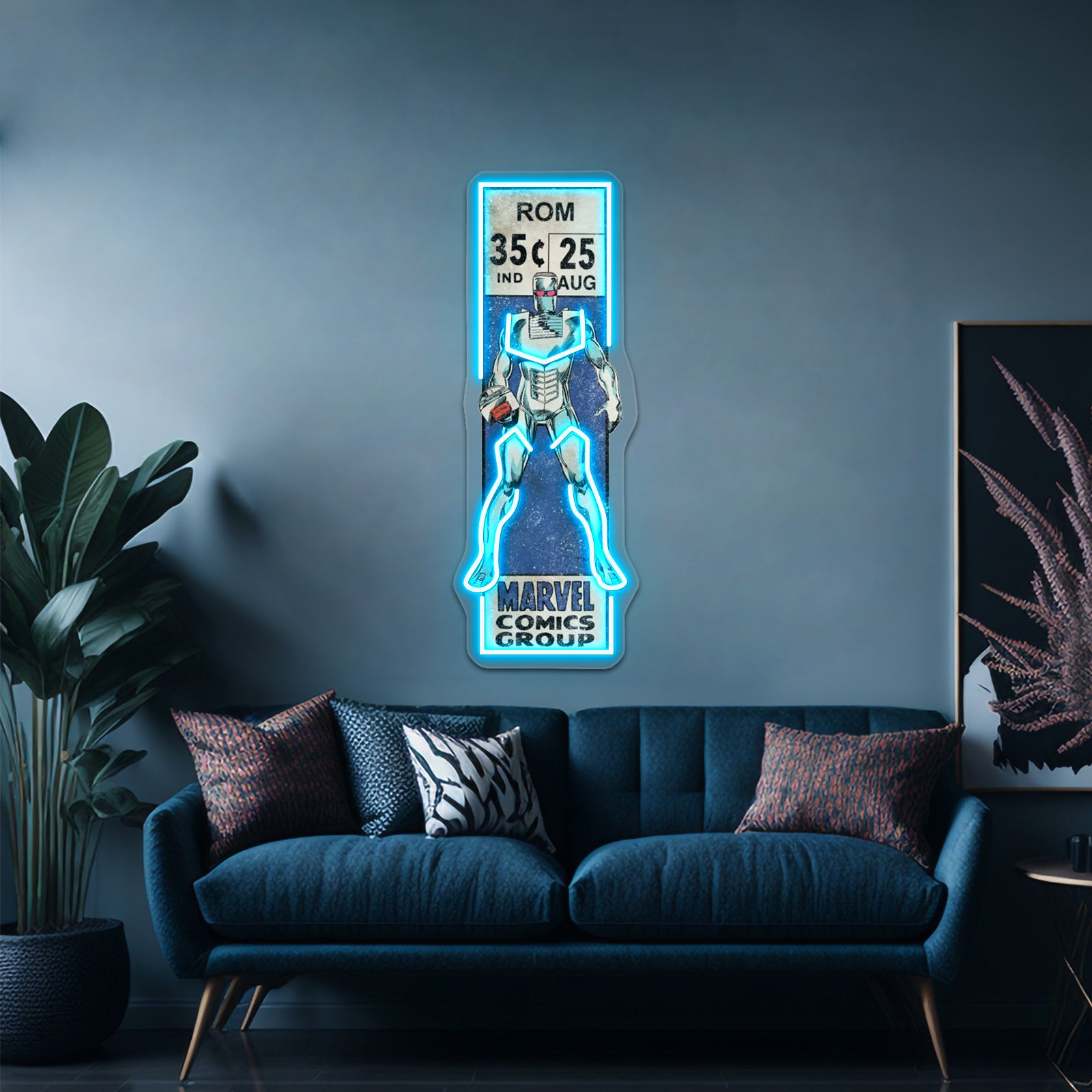 Retro Corner Box Rom Artwork Led Neon Signs | Shineneon