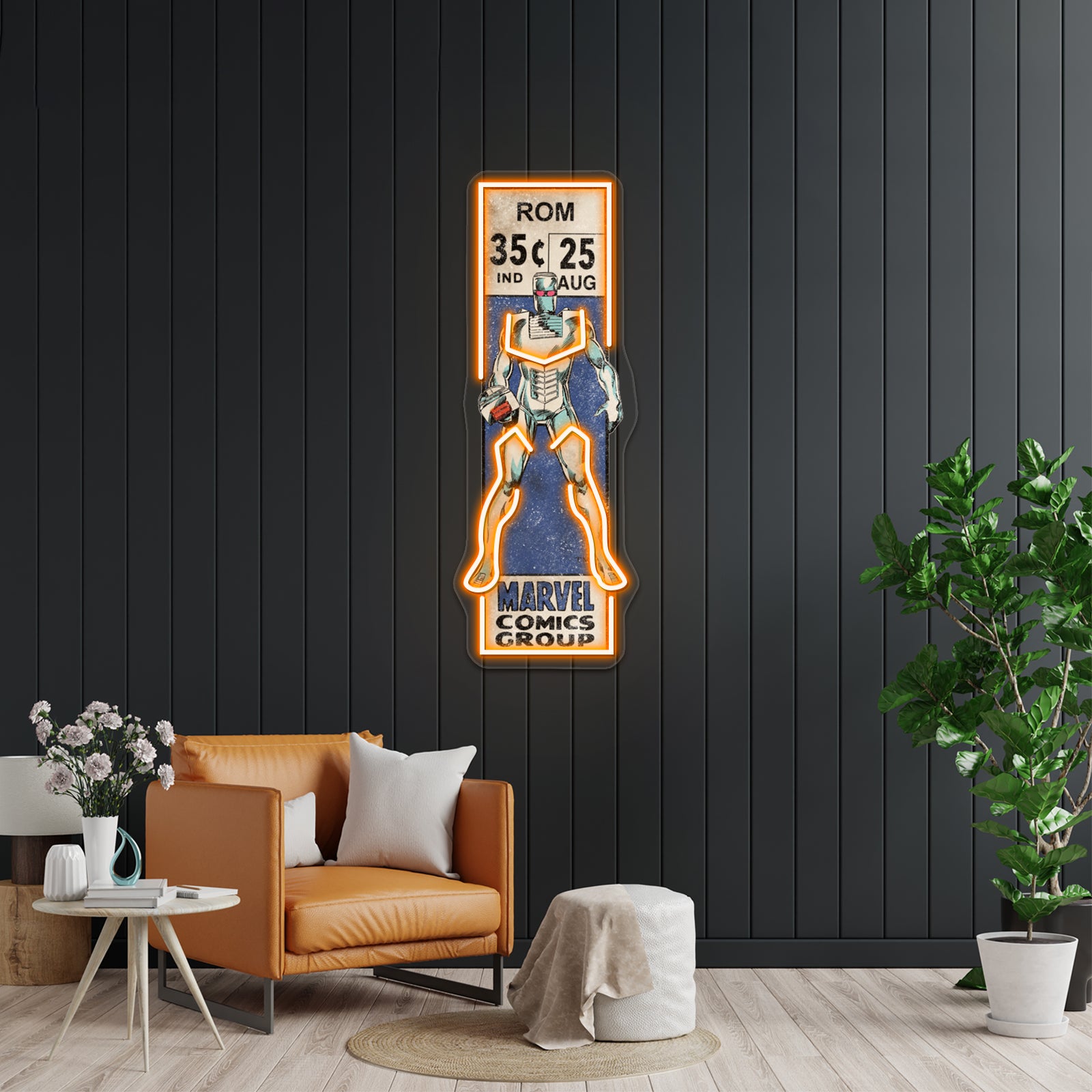 Retro Corner Box Rom Artwork Led Neon Signs | Shineneon