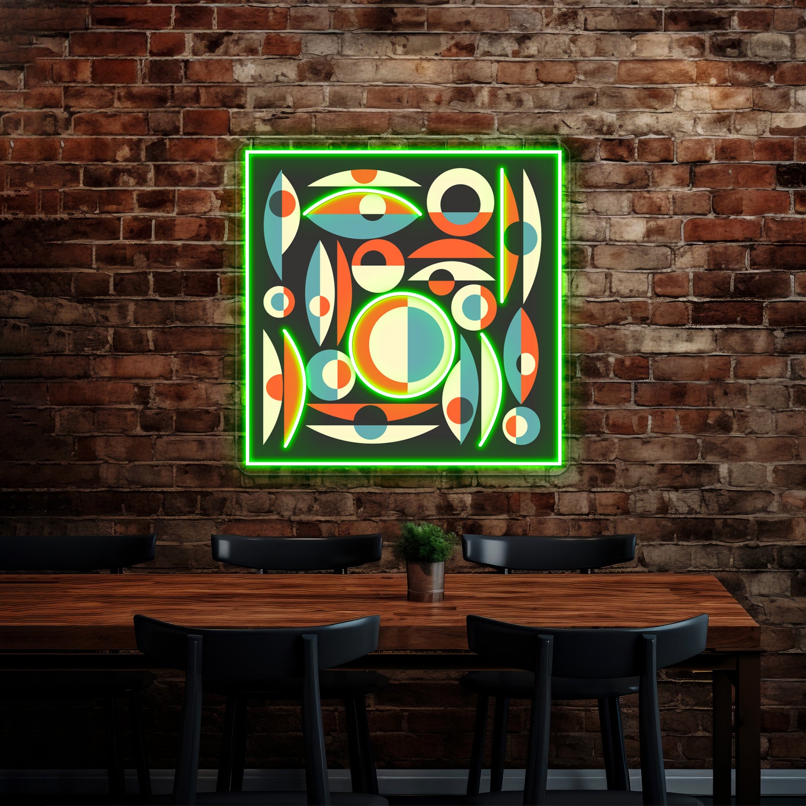 Retro Eames Era Pisces Wall Artwork Neon Signs | Shineneon