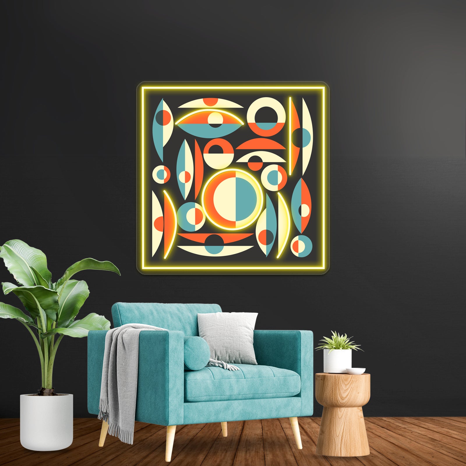 Retro Eames Era Pisces Wall Artwork Neon Signs | Shineneon