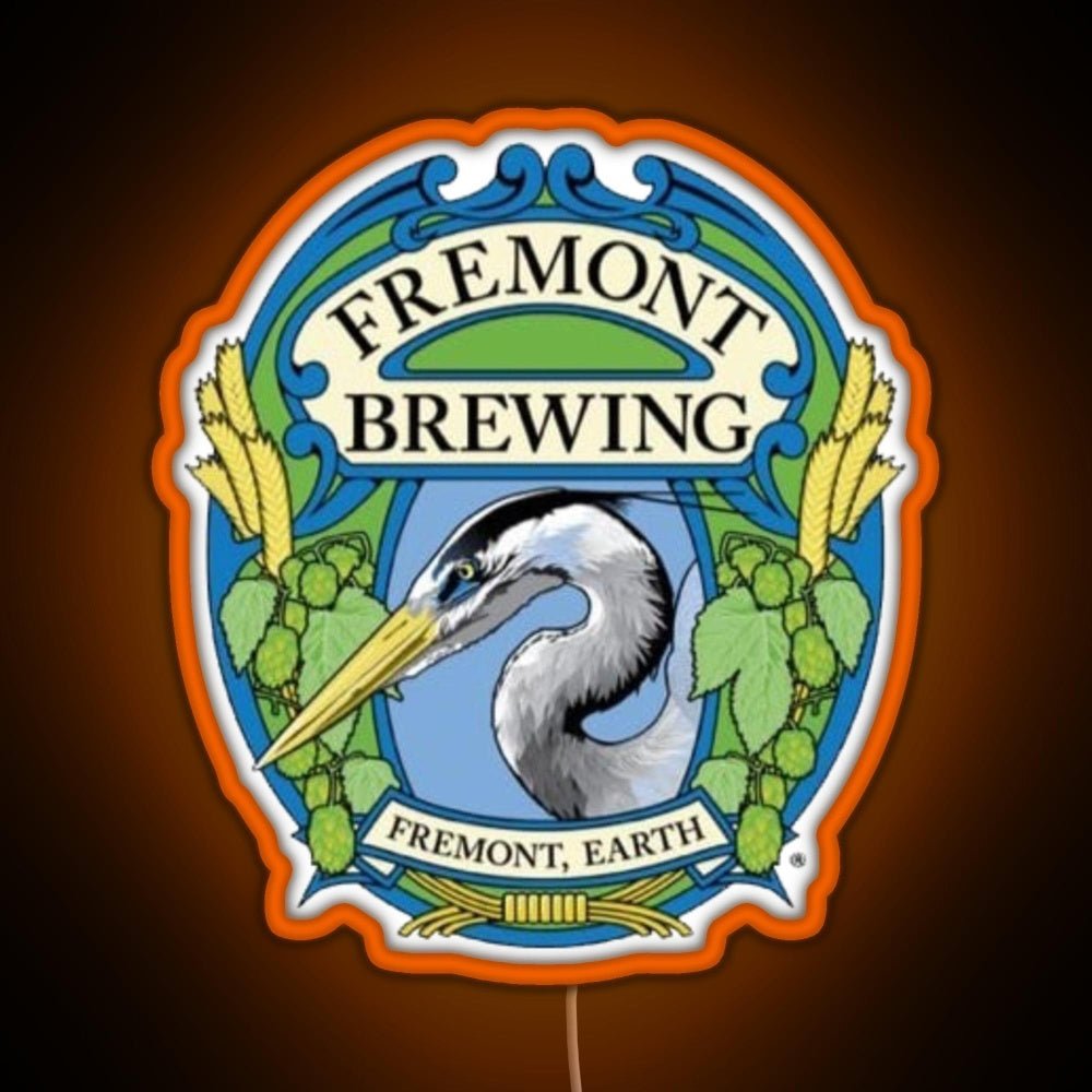 Retro Fremont Brewing Company Beer Rgb Led Neon Sign Pop Wall Art - Shineneon