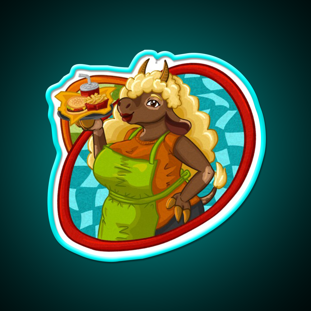 Retro Greasy Spoon Diner Fast Food Led Neon Sign For Burger Place Rgb Color