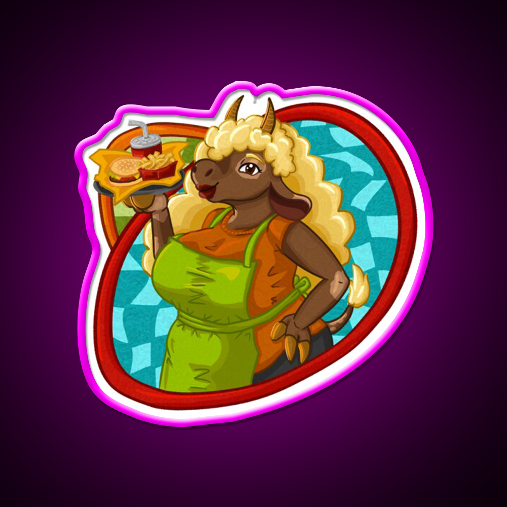 Retro Greasy Spoon Diner Fast Food Led Neon Sign For Burger Place Rgb Color