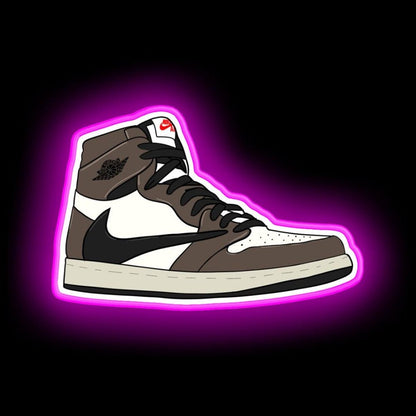 Retro High Travis Scott Jordan 1 Neon Sign - Shineneon