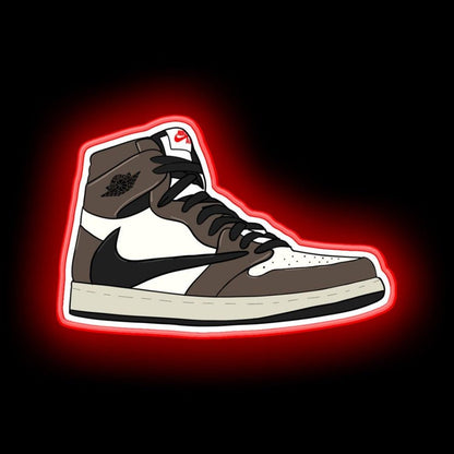 Retro High Travis Scott Jordan 1 Neon Sign - Shineneon
