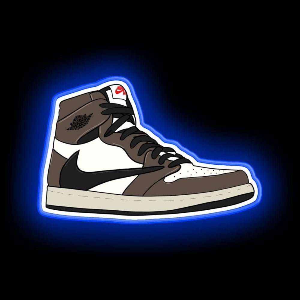 Retro High Travis Scott Jordan 1 Neon Sign - Shineneon