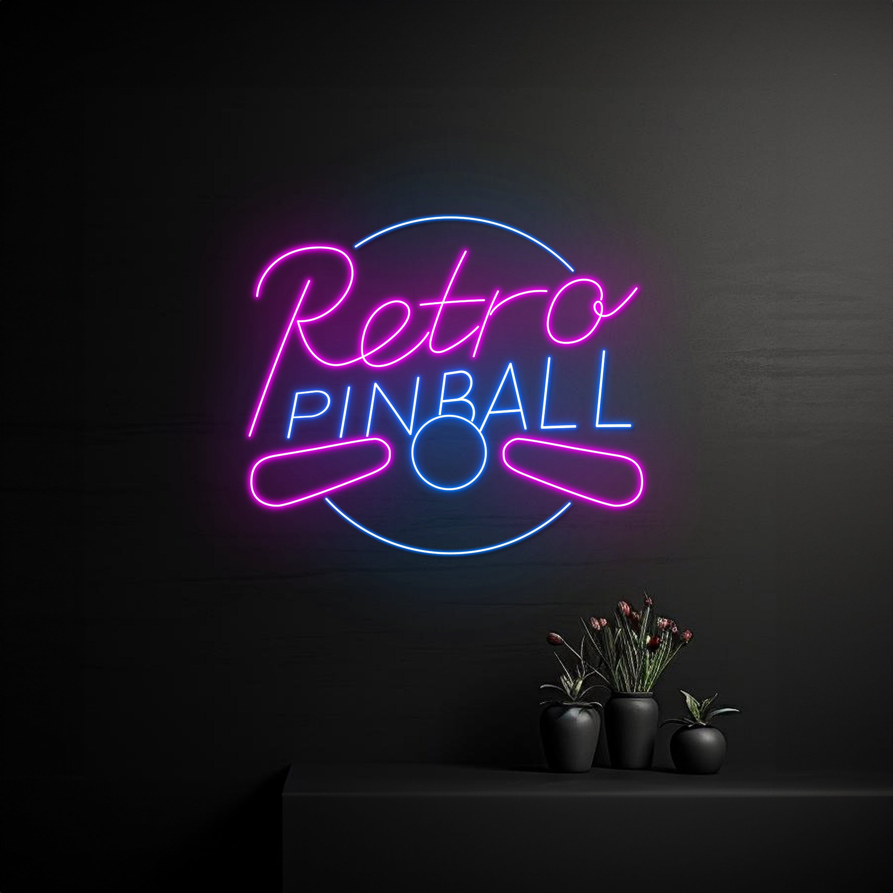 Retro Pinball Neon Sign | Shineneon